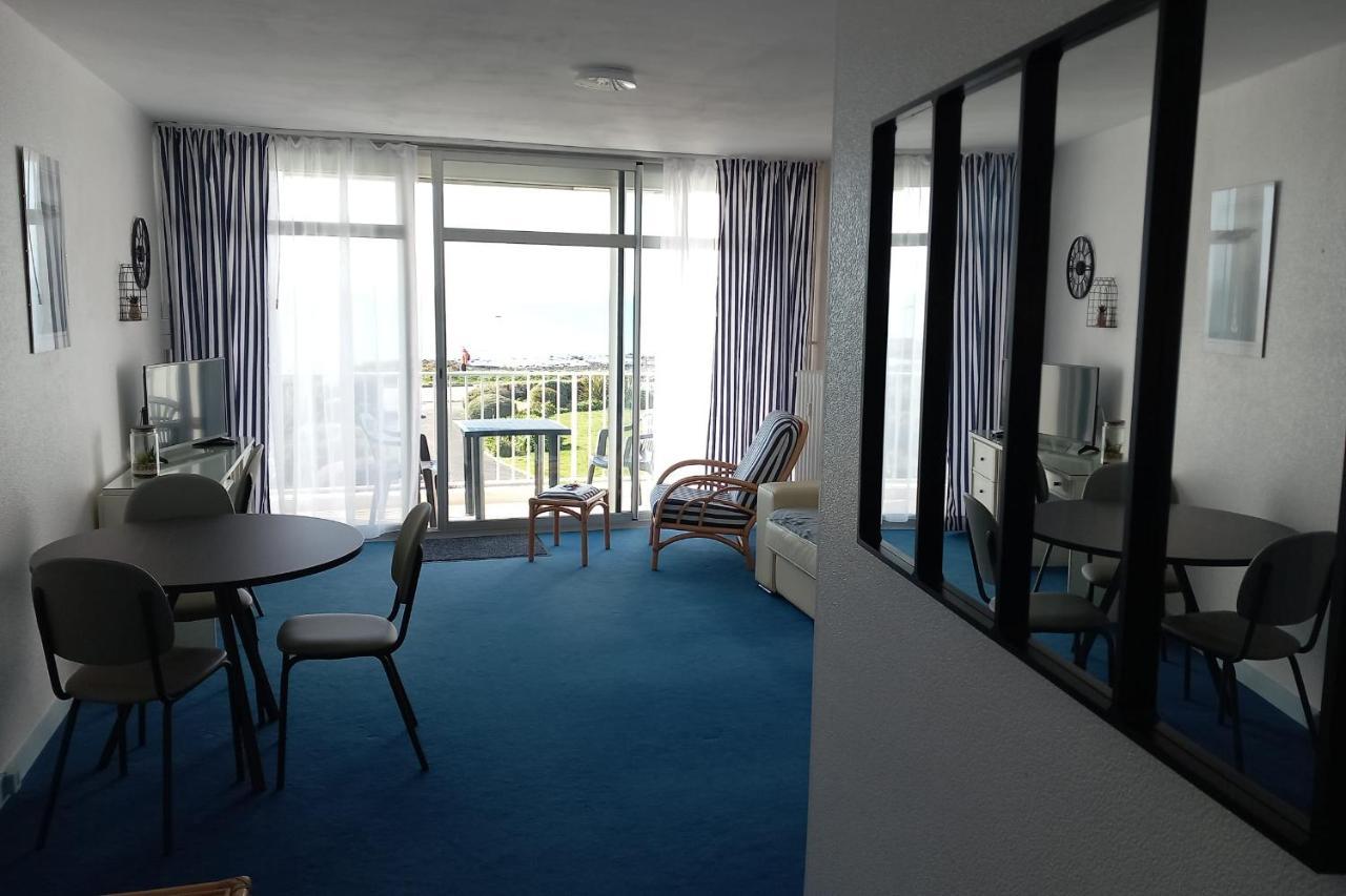 Grand Studio Vue Mer Dans Residence Des 3 Iles Pres De La Thalasso Киберон Экстерьер фото